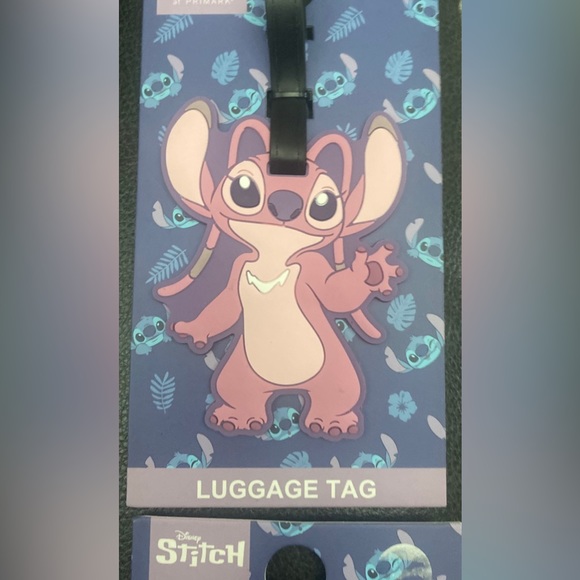 NWT Stitch and Angel luggage tag - Picture 2 of 4